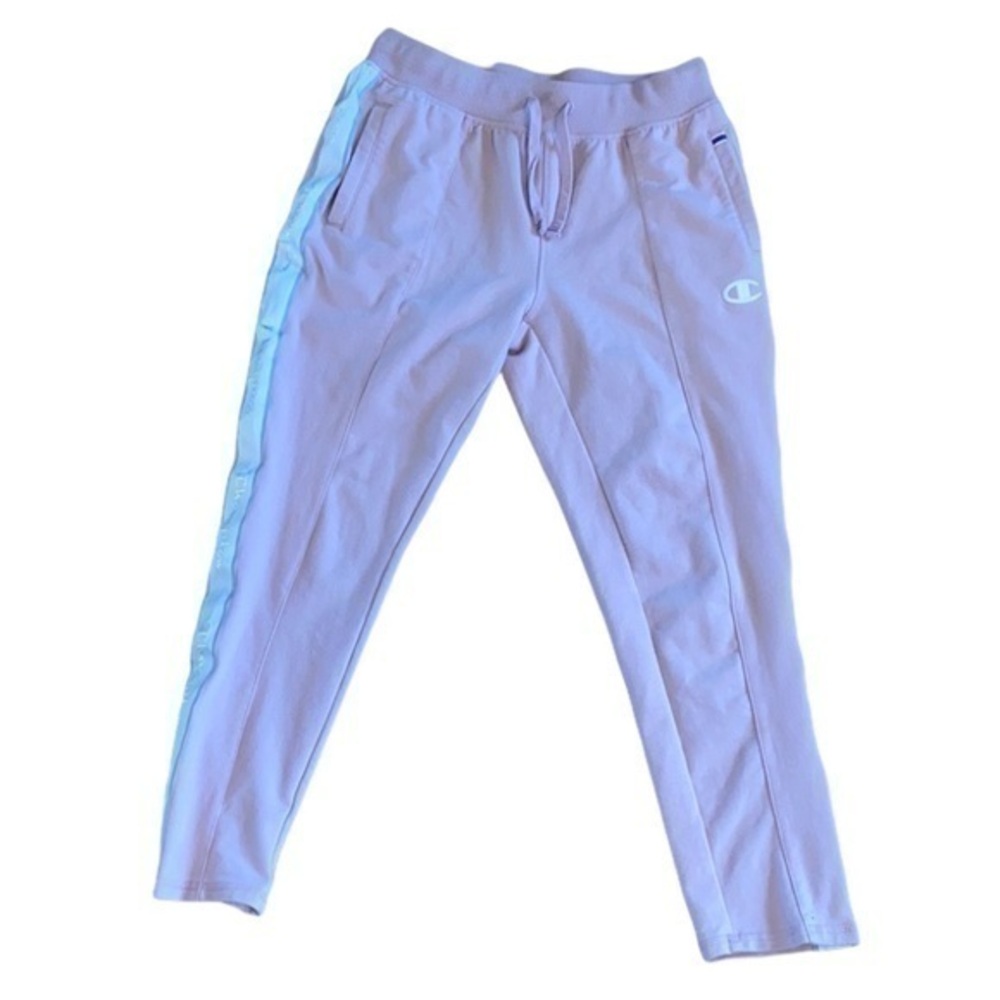 Champion athletic pants small light pink